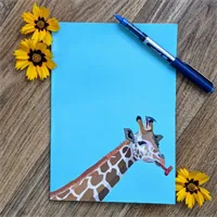 Party Giraffe Birthday Card