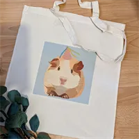 Party Guinea Pig Tote Bag