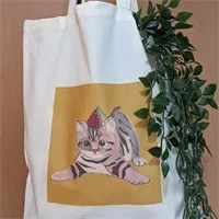 Party Kitten Tote Bag