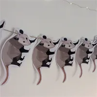 Party Possum Card Bunting/ Decor/ Funny