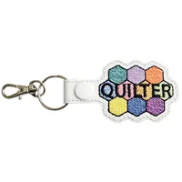 Patchwork Quilter Keyring