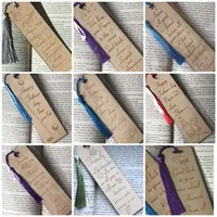 Personalised bookmark, wooden engraved t 5 gallery shot 5