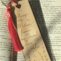 Personalised engraved bookmark, Mother’s 6
