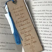 Personalised Christian Bible Bookmark