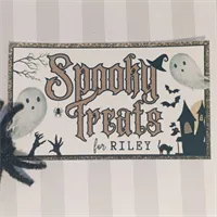 Personalised Halloween Treat Box I Spook 4