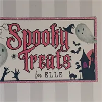Personalised Halloween Treat Box I Spook 6