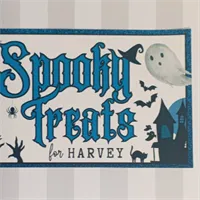Personalised Halloween Treat Box I Spook 14