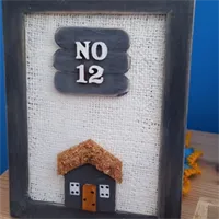 Personalised Handmade framed cottage 2