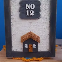 Personalised Handmade framed cottage 3