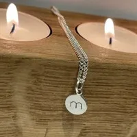 Personalised initial necklace