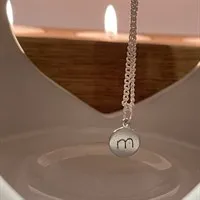 Personalised initial necklace