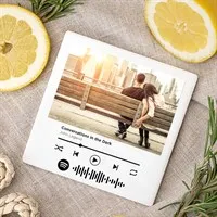 Personalised Song Spotify Code Coaster