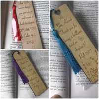Personalised teachers bookmark. Christma 9