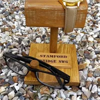 Personalised watch and glasses stand 5