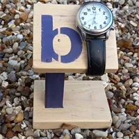 Personalised  watch display stand reclai 4