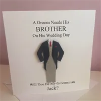 Personalised Will You Be Best Man Card 1 gallery shot 3