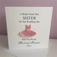 Personalised Will You Be Bridesmaid Card 2 gallery shot 6