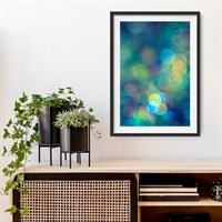 Photographic art print: Blue of the Night room setting