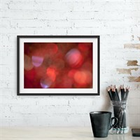 Photographic art print: Hot Gossip framed in room setting