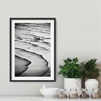 Photographic Art Print 'Shallow Waters' shown framed in a room setting