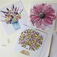 Pink and Yellow Greetings Cards Pack/Set 1 gallery shot 7