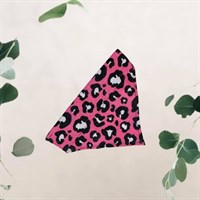 Pink Leopard Print Pet Bandana