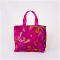 Pink Phoenix & Dragon Mini-Tote Bag 1 gallery shot 15