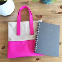 Pink Strong Small Tote Bag 2