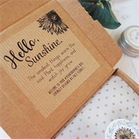 Plant Happiness Sunflower Seeds Letterbox Gift
