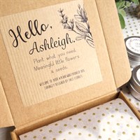 Personalise your box for free