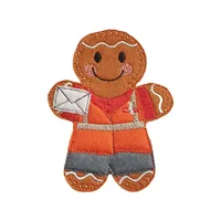 Postman Gingerbread Character