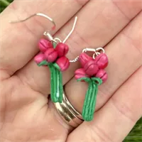 Pretty Bunch Of Tulip Earrings 2