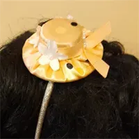 Pretty hat design Hair Fashion Accessory 5