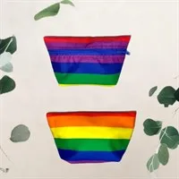 Pride Rainbow Make Up Bag