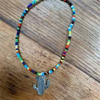 Rainbow Cactus Bracelet (664)