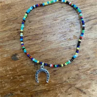 Rainbow Horseshoe Bracelet (668)