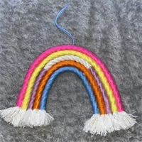 Rainbow Macrame Handmade