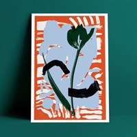 Red Tulip A2 Print