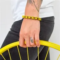Repurposed Bike Chain Bracelets