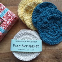 Face scrubbies - 3 colours