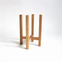 Reversible Slim Oak Plant Stand gallery shot 6