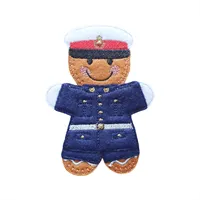 Royal Marine Gingerbread Character