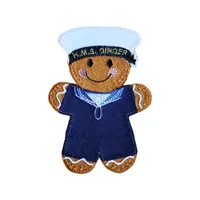 Royal Navy Sailor Gingerbread Character