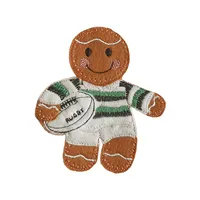 Rugby Player Gingerbread Character