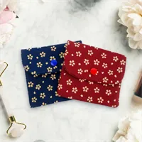 Sanitary Napkin Pouch | Japanese Flowers