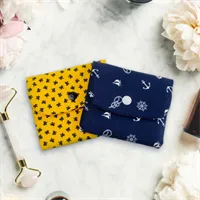 Sanitary Napkin Pouch | Stars | Anchor