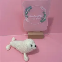 Seal crochet toy 3