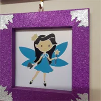 Set of 3 Pictures Made of card Fairies 4 gallery shot 13