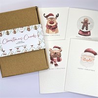 Set Of 8 Christmas Cards