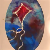 Silk Kite-Cards for Palestine 6